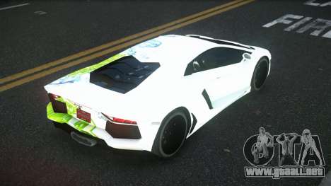 Lamborghini Aventador Becole S14 para GTA 4