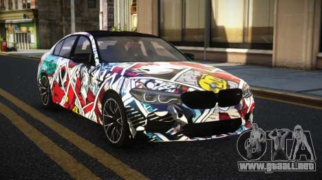 BMW M5 Benlia S11 para GTA 4