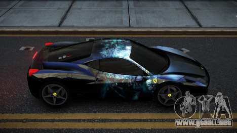 Ferrari 458 Gably S10 para GTA 4