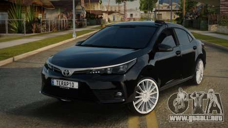 Toyota Corolla Azelow Terap10 para GTA San Andreas