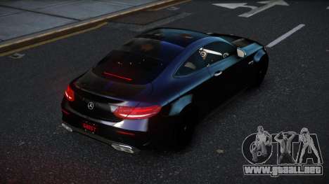 Mercedes-Benz C63 AMG Nedmujava para GTA 4
