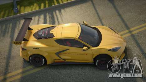 Chevrolet Corvette C8 Liberty Walk para GTA San Andreas