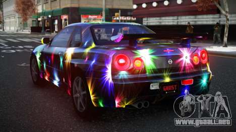Nissan Skyline R34 Conia S2 para GTA 4
