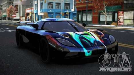 Koenigsegg Agera Nixak S8 para GTA 4