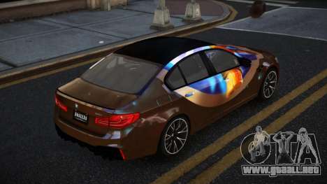 BMW M5 Benlia S8 para GTA 4
