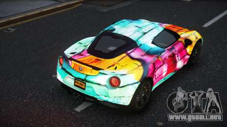 Alfa Romeo 4C Ronzi S4 para GTA 4