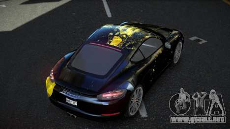 Porsche Cayman Ganbrlie S10 para GTA 4