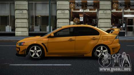 Mitsubishi Lancer Evolution X Jalel para GTA 4