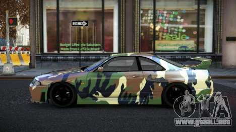 Nissan Skyline R33 Alsonry S13 para GTA 4