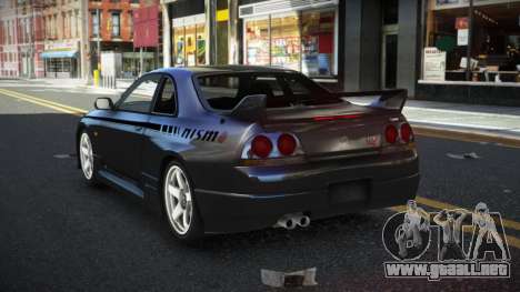 Nissan Skyline R33 Kekuvif para GTA 4