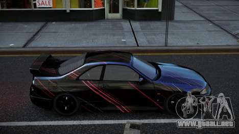 Nissan Skyline R33 Alsonry S1 para GTA 4