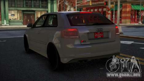 Audi S3 Vedvupuhe para GTA 4