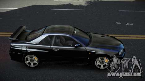 Nissan Skyline R34 Qiuto para GTA 4