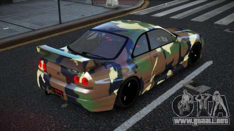 Nissan Skyline R33 Alsonry S13 para GTA 4
