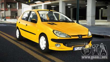 Peugeot 206 Jiwrod para GTA 4