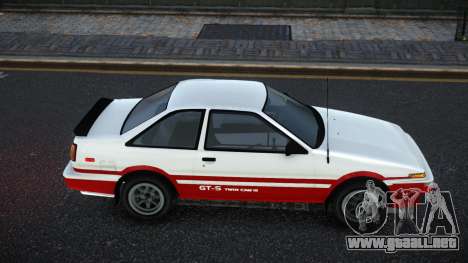 Toyota AE86 Toutu para GTA 4