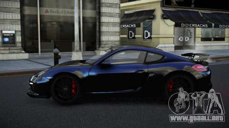 Porsche Cayman GT4 Soladon para GTA 4