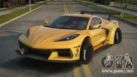 Chevrolet Corvette C8 Liberty Walk para GTA San Andreas