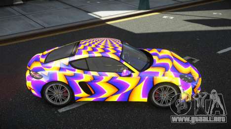 Porsche Cayman Ganbrlie S12 para GTA 4