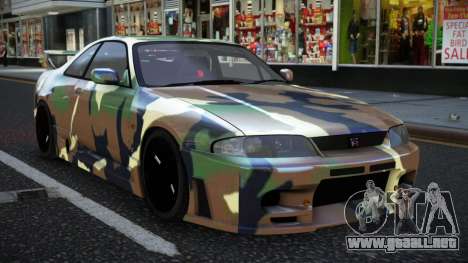 Nissan Skyline R33 Alsonry S13 para GTA 4
