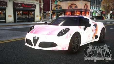 Alfa Romeo 4C Lanra S3 para GTA 4