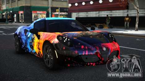 Alfa Romeo 4C Lanra S1 para GTA 4