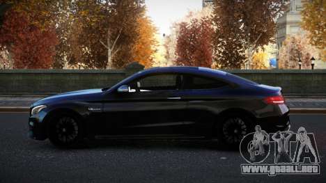 Mercedes-Benz C63 AMG Nedmujava para GTA 4