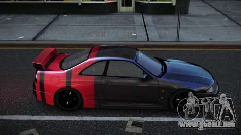 Nissan Skyline R33 Alsonry S6 para GTA 4