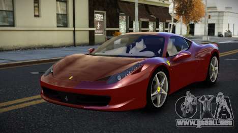 Ferrari 458 Gably para GTA 4