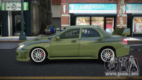 Subaru Impreza Huzsey para GTA 4