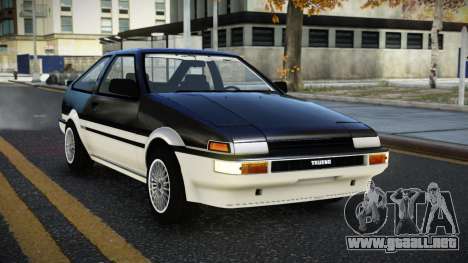 Toyota AE86 Fafduti para GTA 4