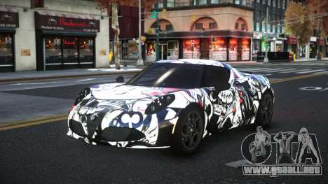 Alfa Romeo 4C Lanra S6 para GTA 4