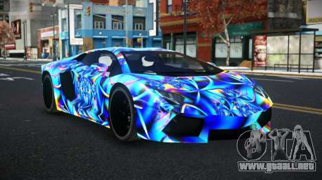Lamborghini Aventador Becole S12 para GTA 4