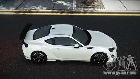 Subaru BRZ Lusem para GTA 4