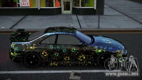 Nissan Skyline R33 Alsonry S11 para GTA 4