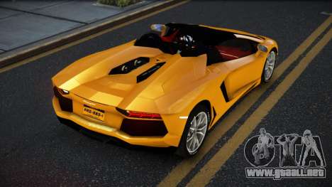 Lamborghini Aventador Zevyudu para GTA 4