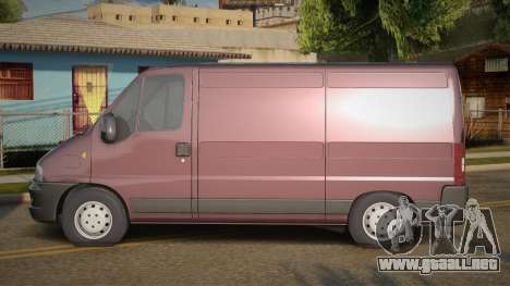 Fiat Ducato (2003) fixed para GTA San Andreas