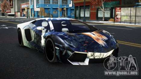 Lamborghini Aventador Becole S13 para GTA 4