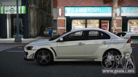 Mitsubishi Lancer Evolution X Mozqah para GTA 4