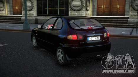 Daewoo Lanos Teate para GTA 4