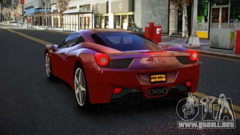 Ferrari 458 Gably para GTA 4