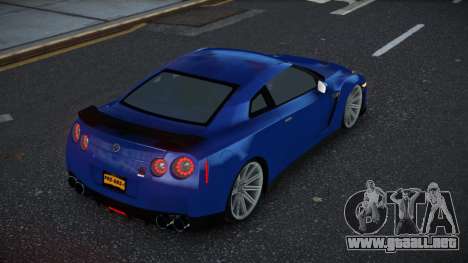 Nissan GT-R R35 Gakgofe para GTA 4