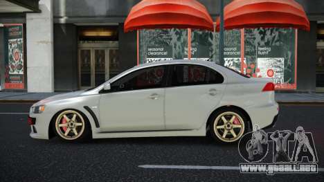 Mitsubishi Lancer Evolution X Ruta para GTA 4