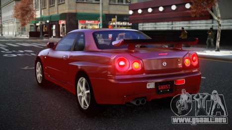 Nissan Skyline R34 Conia para GTA 4