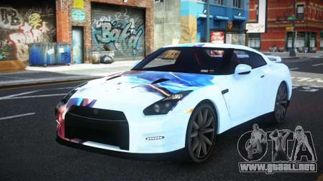 Nissan GT-R Alerick S9 para GTA 4