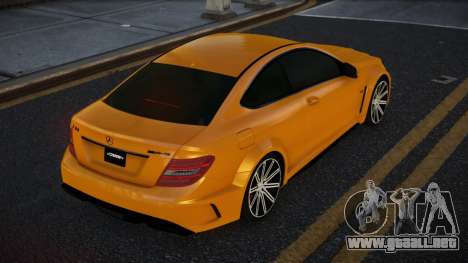 Mercedes-Benz C63 AMG Bona para GTA 4
