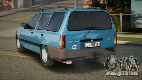 Opel Kadett E Kombi 90th para GTA San Andreas