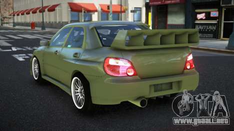 Subaru Impreza Huzsey para GTA 4
