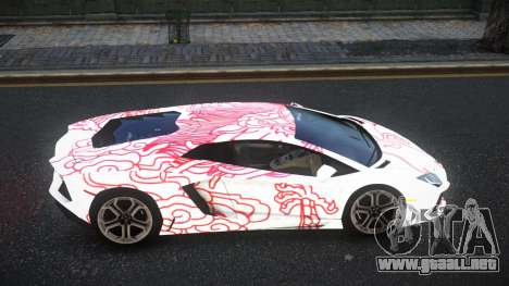 Lamborghini Aventador Ashter S8 para GTA 4