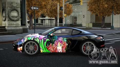 Porsche Cayman Ganbrlie S1 para GTA 4